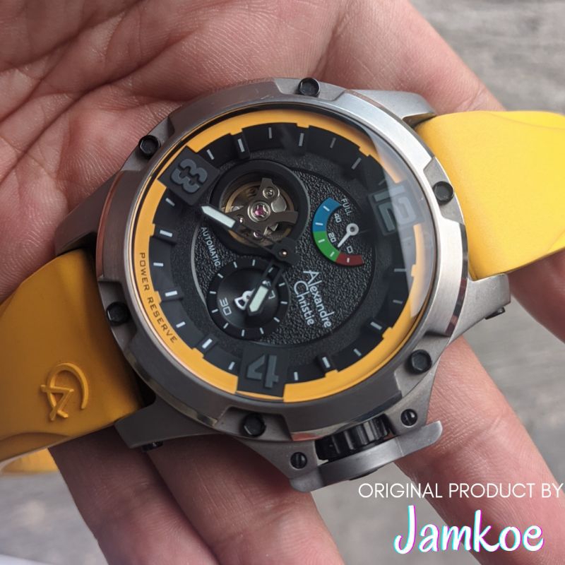 Jam Tangan Pria Alexandre Christie 6295 MP Automatic Otomatis Special Edition Arloji Ac Alexander Ch