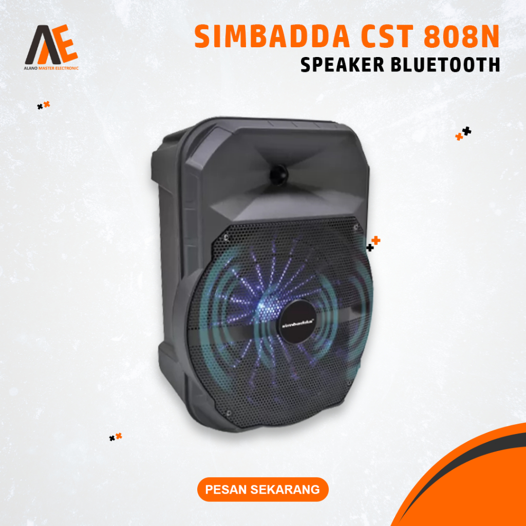 Speaker Bluetooth Simbadda CST 808N Karaoke TV Komputer PC Laptop HP