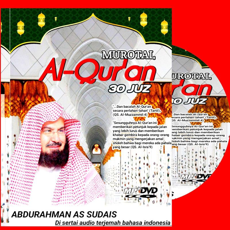 KASET MP3 MUROTAL ALQURAN  30 JUZ BESERTA ARTINYA -KASET MP3 MUROTAL ALQURAN ABDURRAHMAN AS SUDAIS-K
