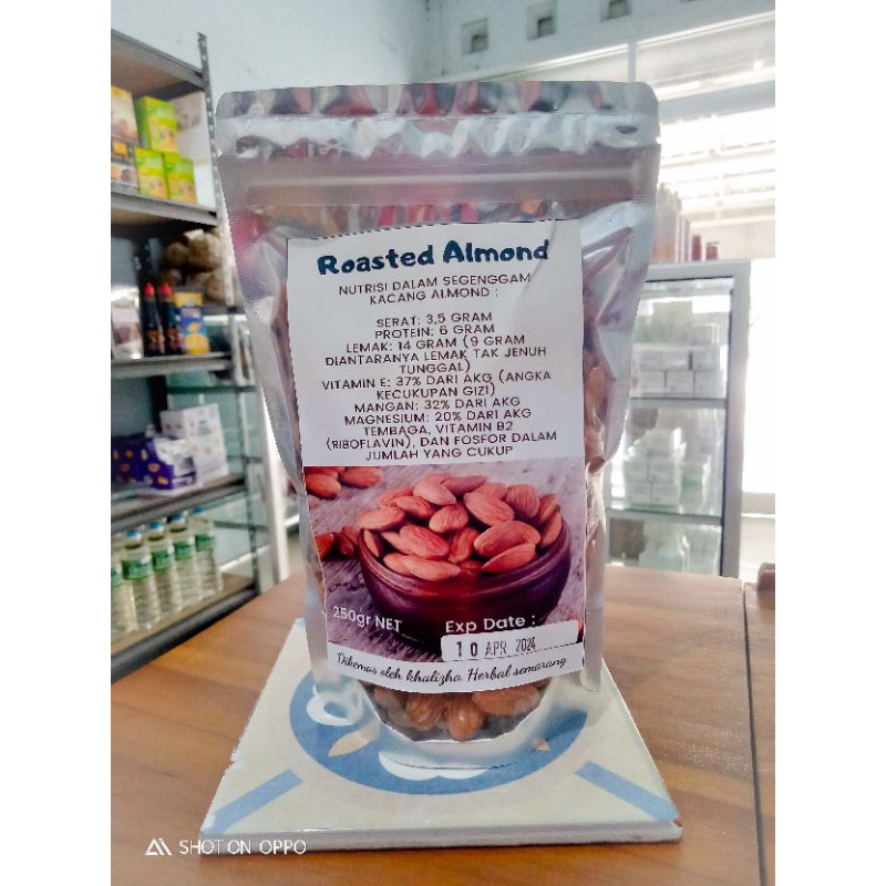 

KACANG ALMOND PANGGANG PELANCAR ASI