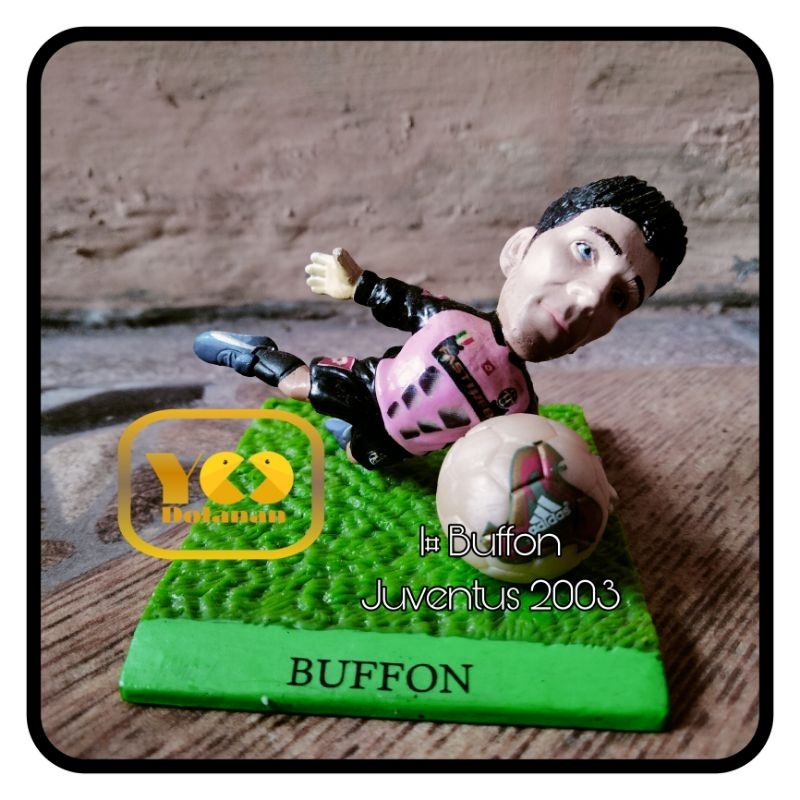 1# BUFFON - JUVENTUS 2003 CORINTHIAN FIGURE PEMAIN BOLA