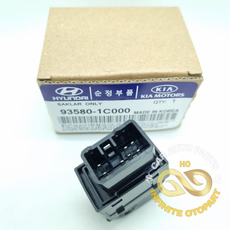 SAKLAR SINGLE POWER WINDOW KIRI HYUNDAI GETZ MATRIX TUSCON