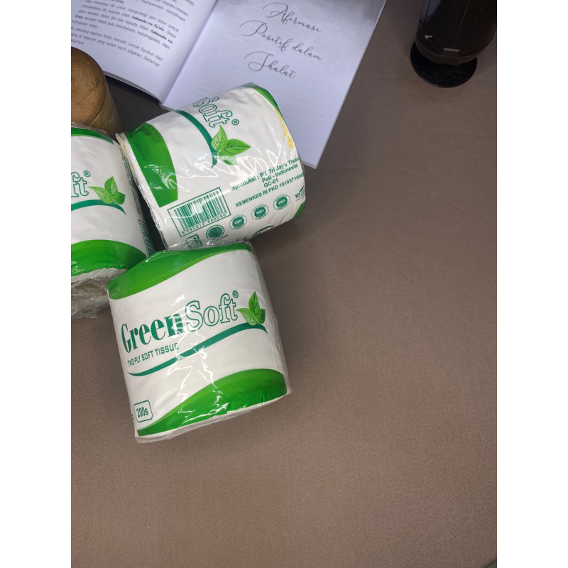 tissue roll Green soft 200 sheet