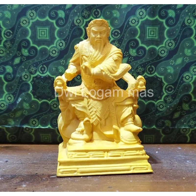 Patung Hian Tian Shang Ti / Siong Tek Kong / Xuan Tian Shang Di / Xuan Wu / Dewa Langit Utara kayu u