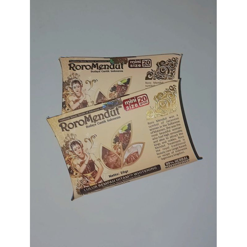 [clearance sale] Roro Mendut lulur rempah hitam//lulur rempah hitam whitening//lulur tradisional