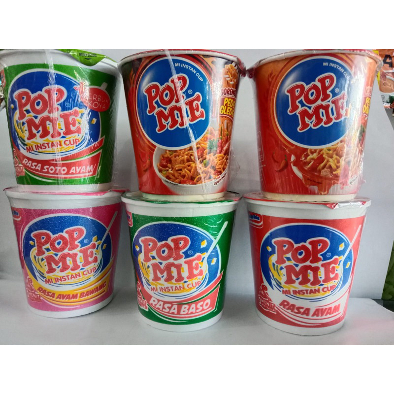 

Pop mie berbagai macam rasa