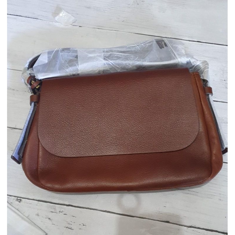 Harper Small Crossbody Brown