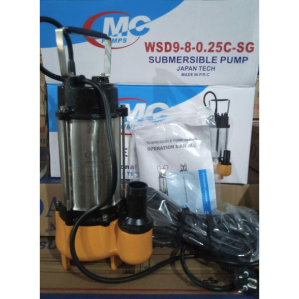 MC PUMP WSD 9 - 8 - 0.25 POMPA CELUP