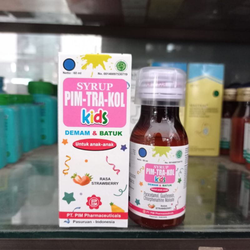 PIMTRAKOL KIDS DEMAM BATUK SIRUP 60 ML