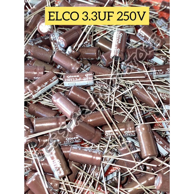 ELCO 3.3UF 250V