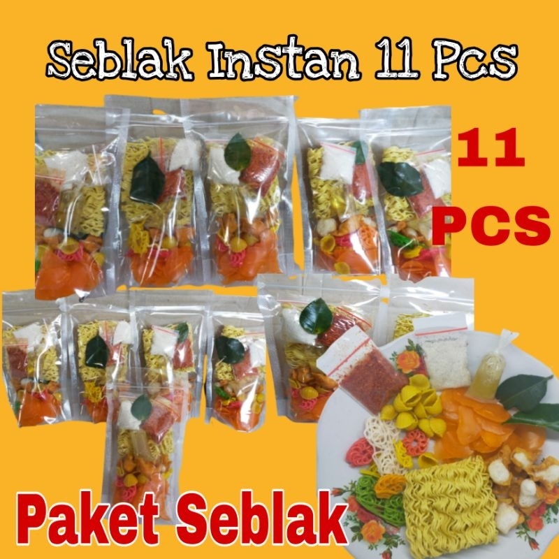 

SEBLAK INSTAN 11 PCS / PAKET SEBLAK / PAKET SEBLAK JUALAN