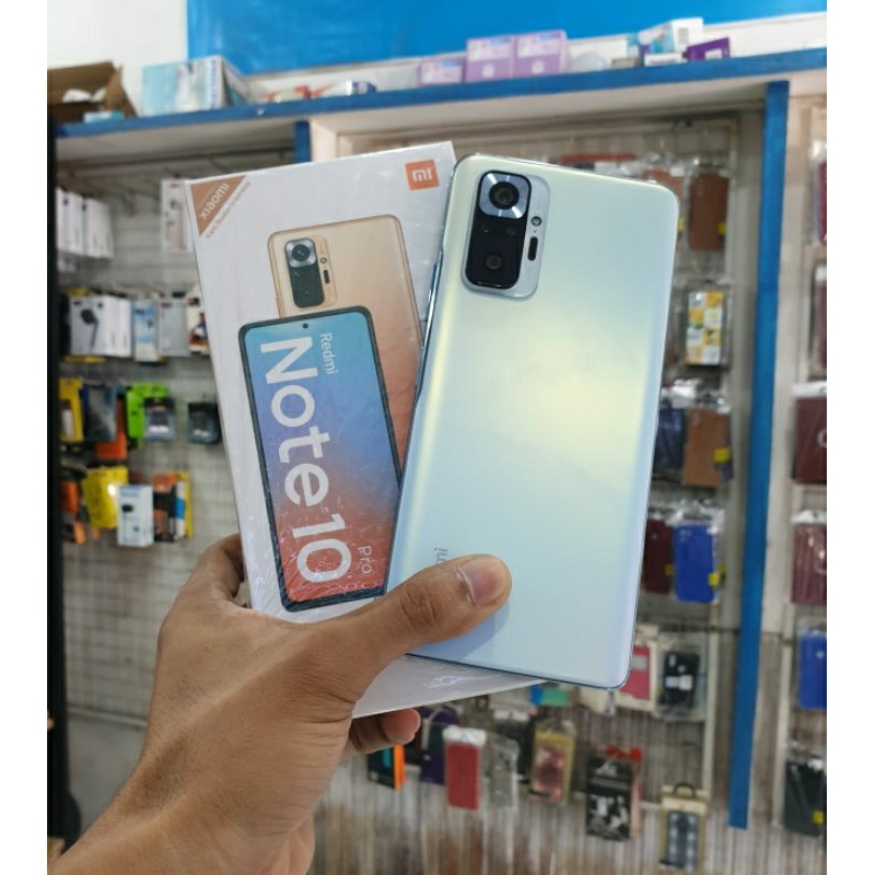 Redmi Note 10 Pro Ram 8/128Gb fullset Second