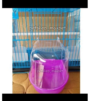 tempat wadah pemandian mandi burung pleci murai Lovebird love bird parkit merek sweet pengiriman eks