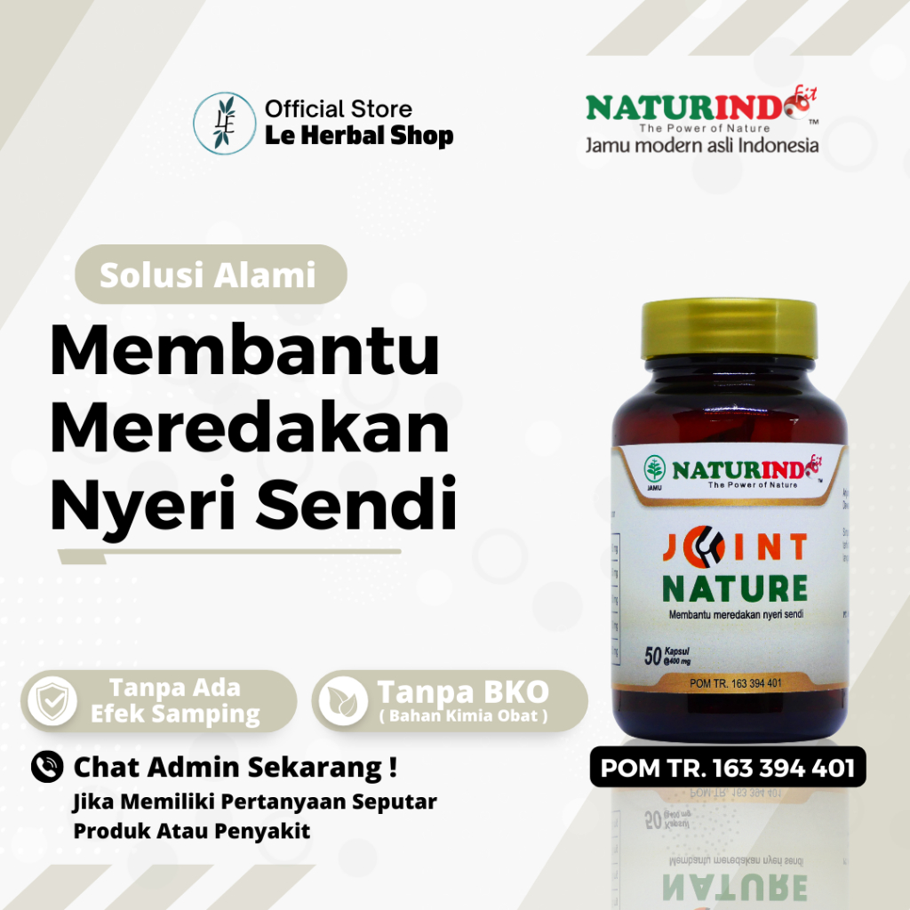 Joint Nature Obat Herbal Nyeri Sendi (Membantu Meredakan Nyeri Sendi)