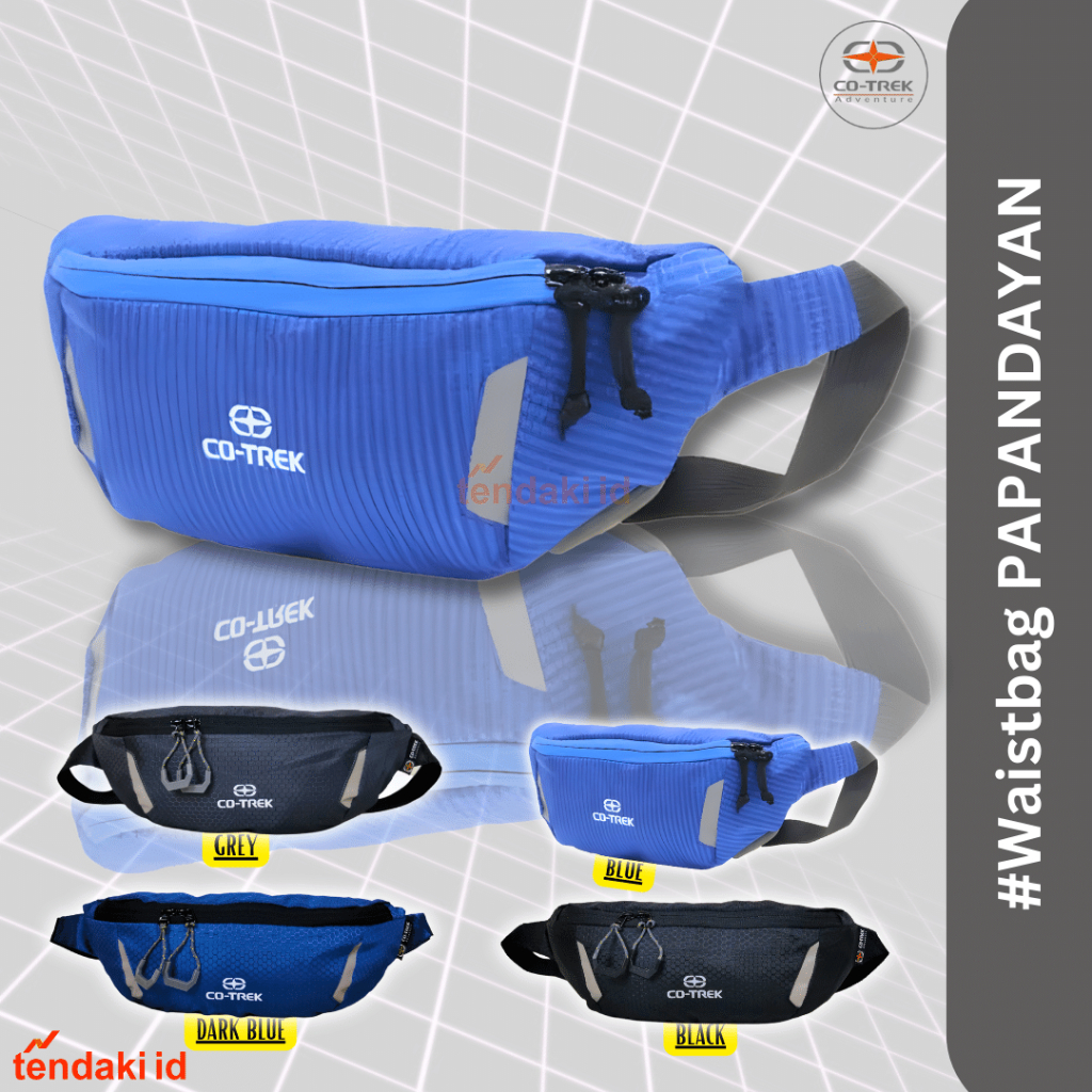 Waistbag Papandayan Cotrek / Tas Selempang Cotrek / Tas Pinggang Tas Bahu