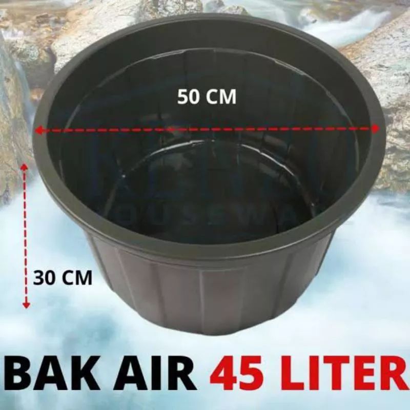 BAK AIR BESAR/BAK KAMAR MANDI/BAK AIR 45LITER