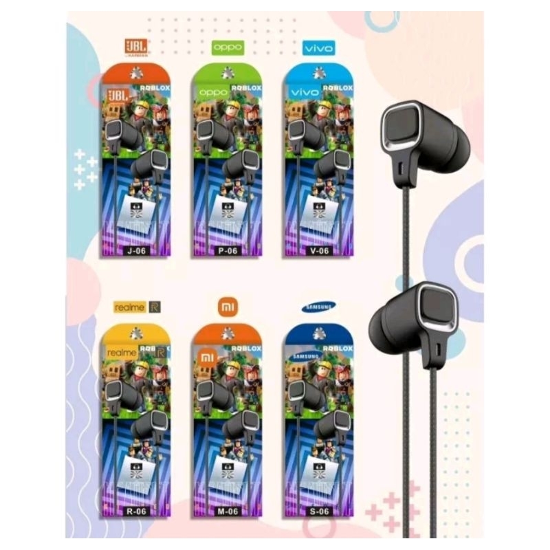 Handsfree Headset AK-47 Vivo Brand Handset Handsfree AK-47