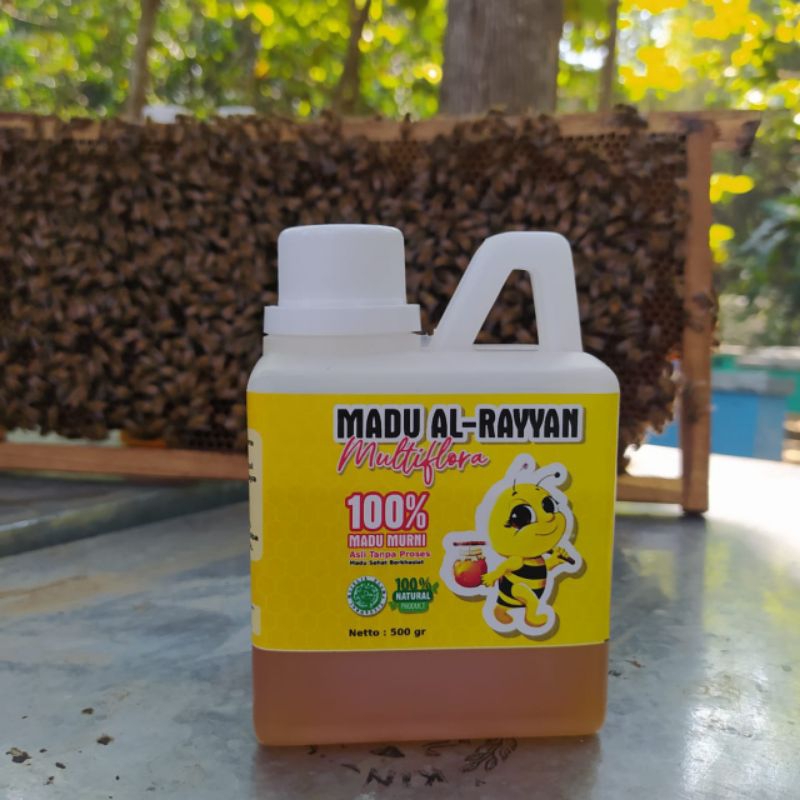 

Madu murni raw honey 1/2kg madu al rayyan asli