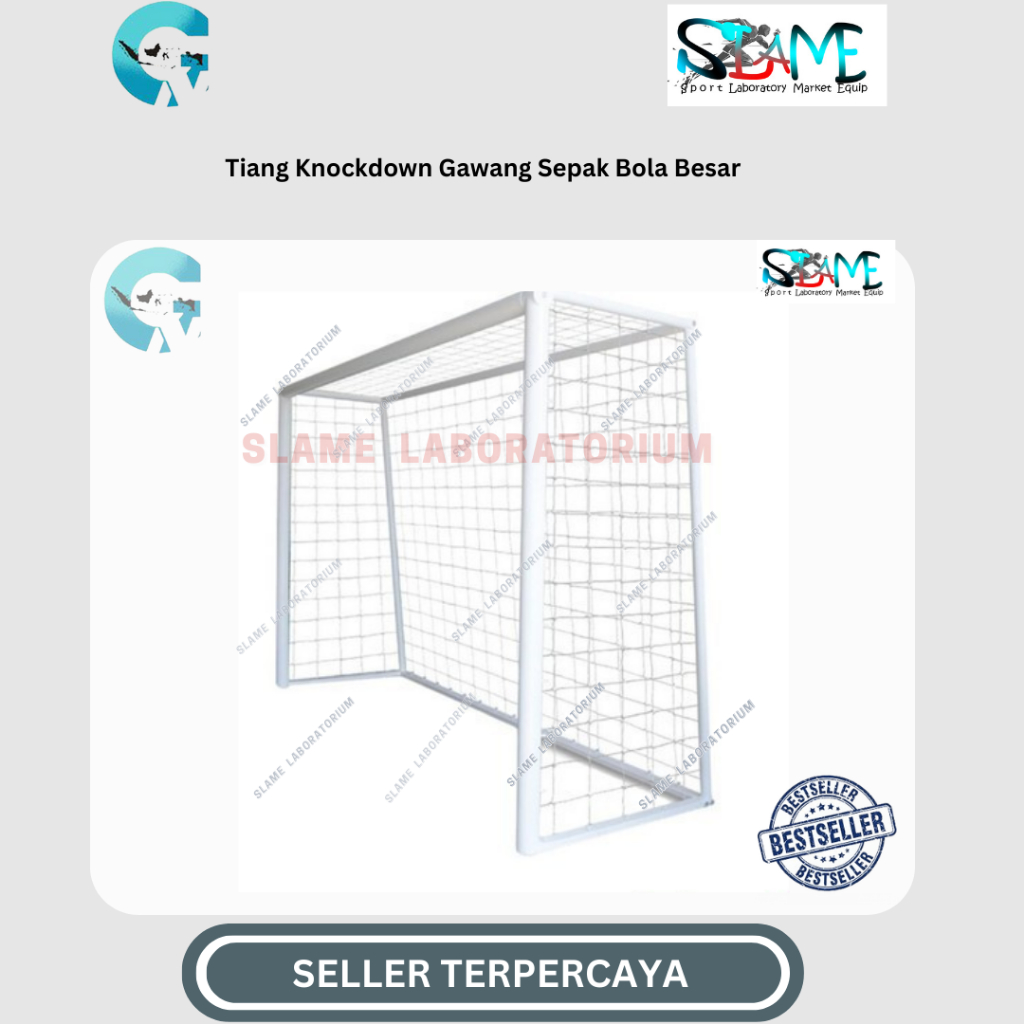 Tiang Knockdown Gawang Sepak Bola Besar