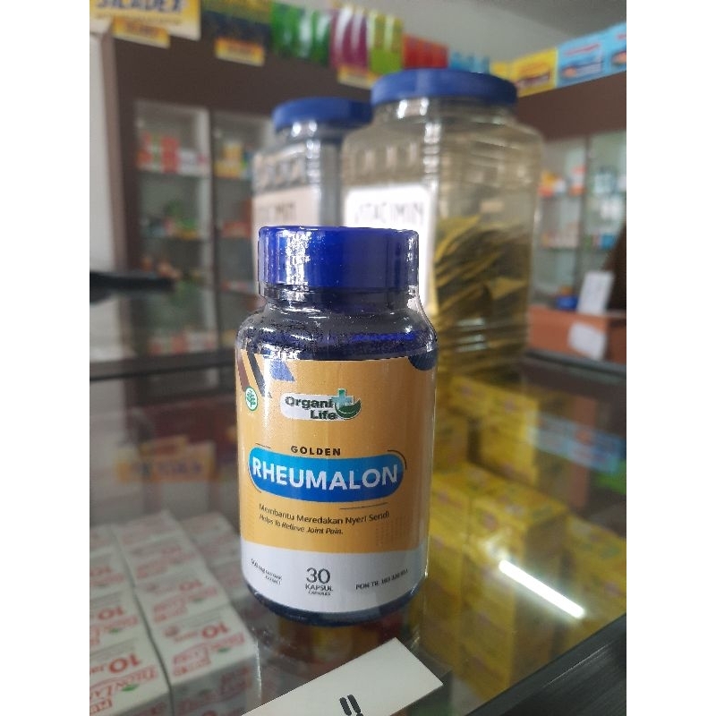 Rheumalon obat herbal alami pereda sendi isi 30 capsul