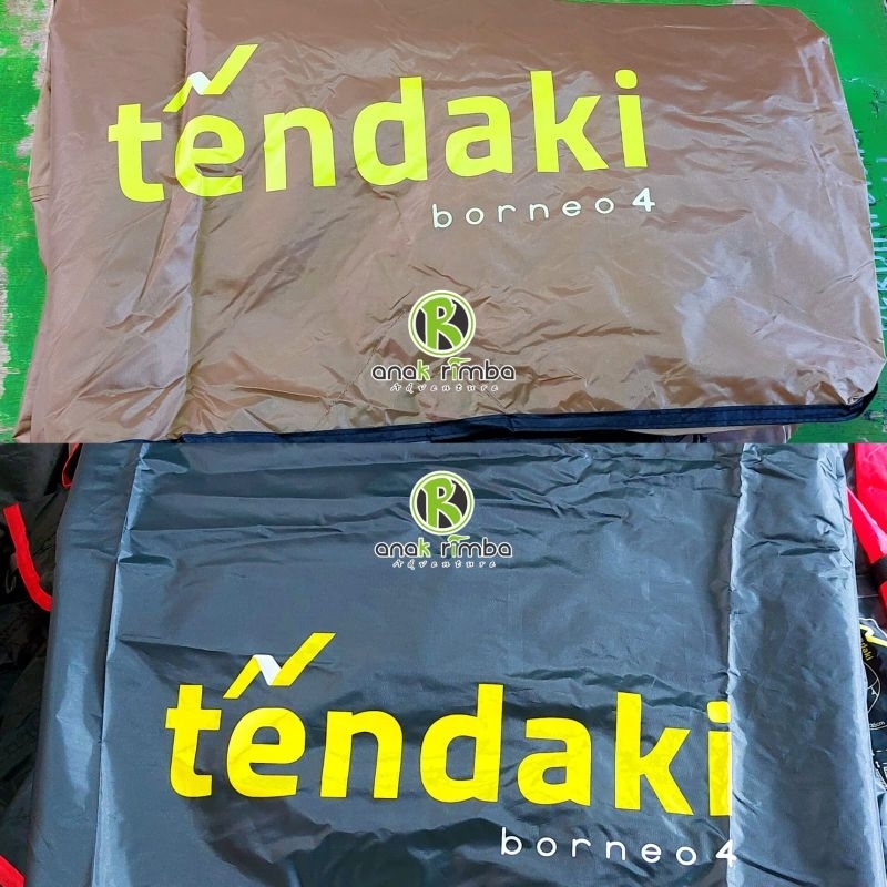 FLYSHEET COVER OUTER TENDA BORNEO 4 TENDAKI ORIGINAL TENDA DOME KAPASITAS 4 ORANG