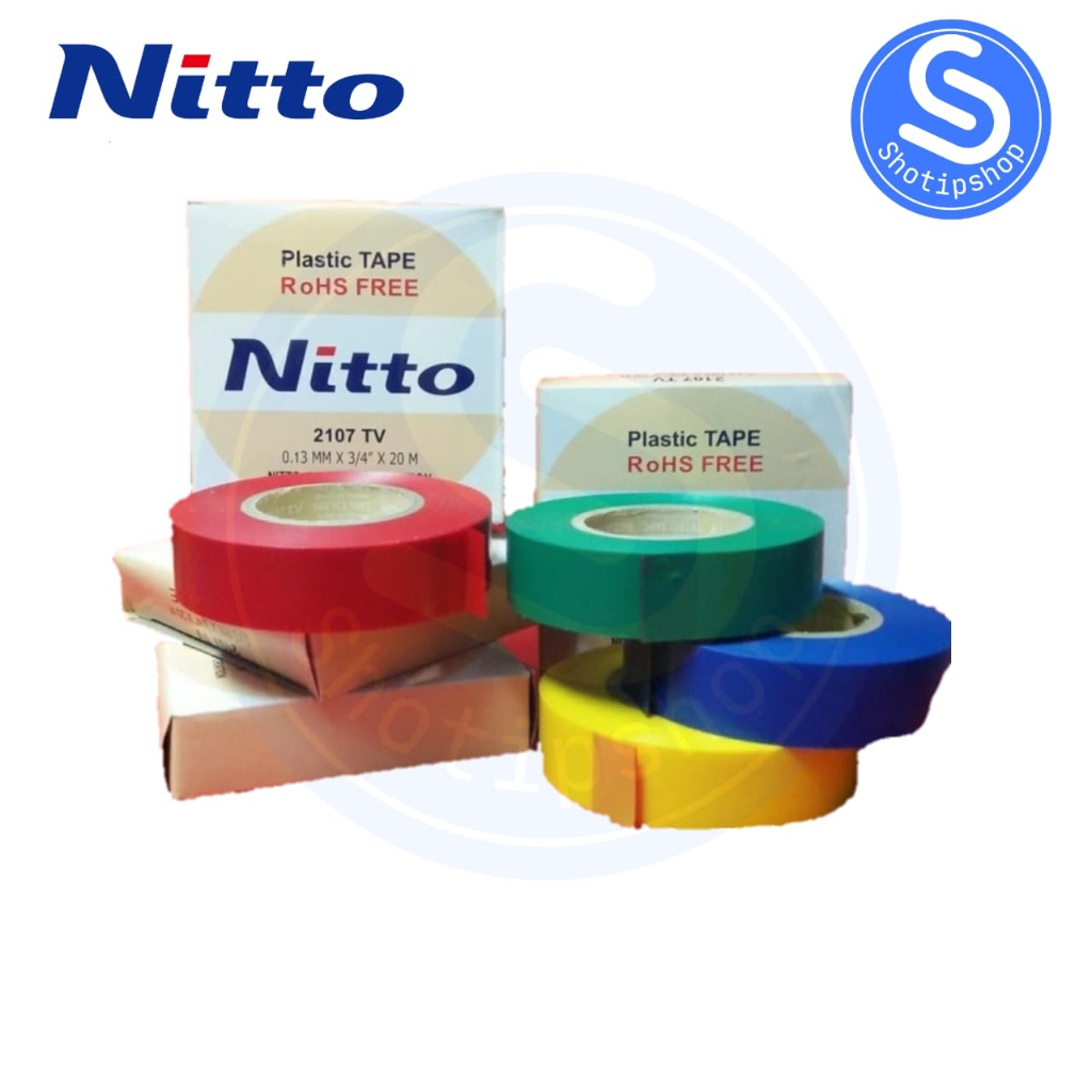 Isolasi Listrik / Isolasi Warna / Isolasi PVC / Nitto