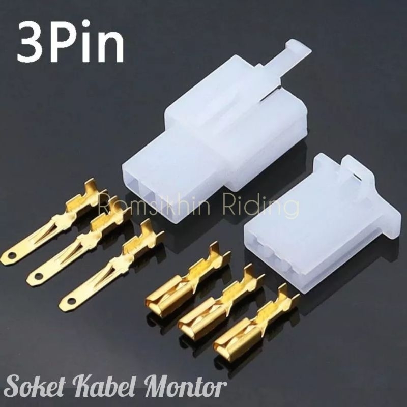 Socket Kabel 3 Pin soket kabel 3 pin