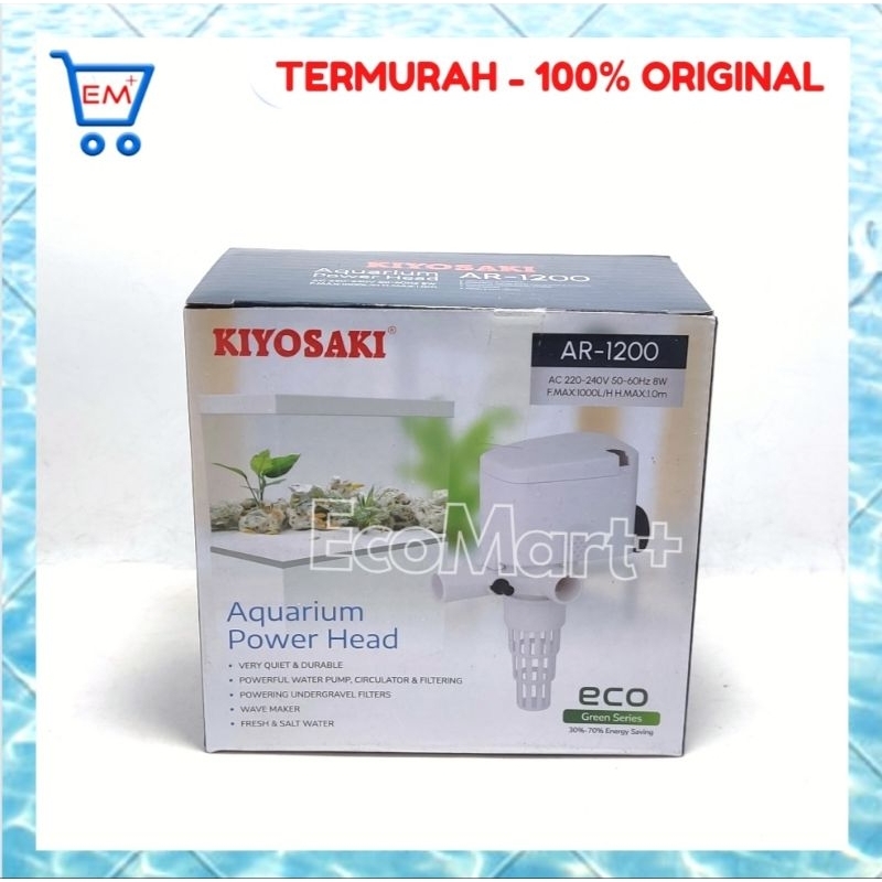 Pompa KIYOSAKI 1200 Akuarium Kolam Kiyosaki AR-1200
