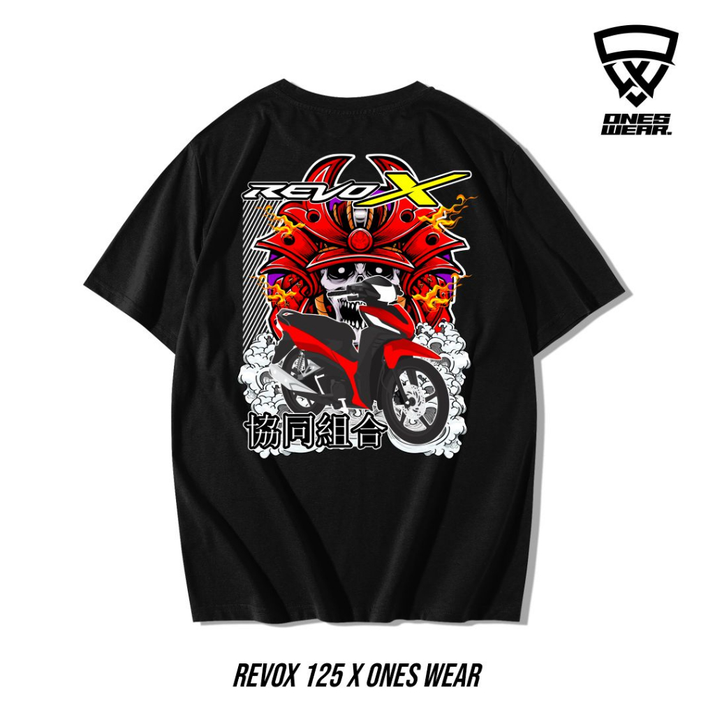 Kaos Motor Pria Wanita Honda Revo X Koperasi Sunmori