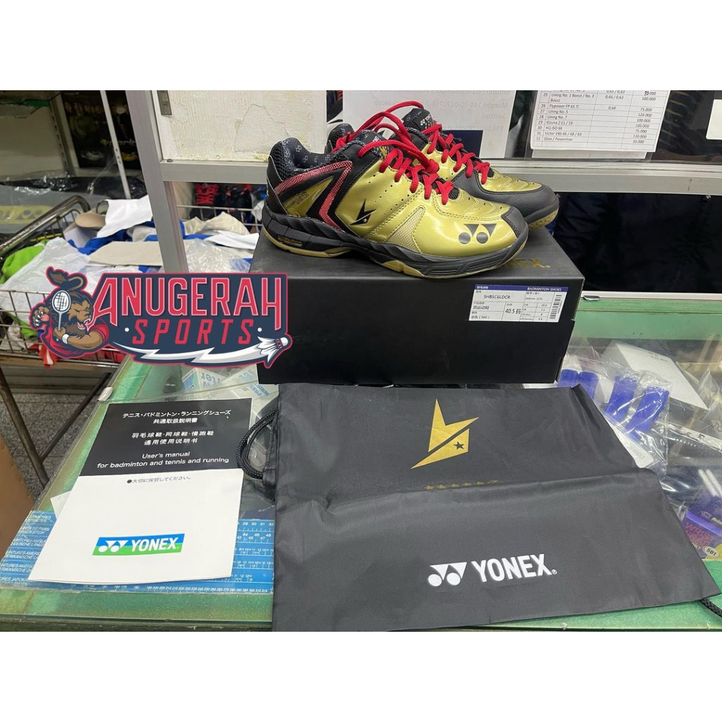 Sepatu Badminton YONEX SHB SC6LD CR Special Lin Dan Limited Edition Original