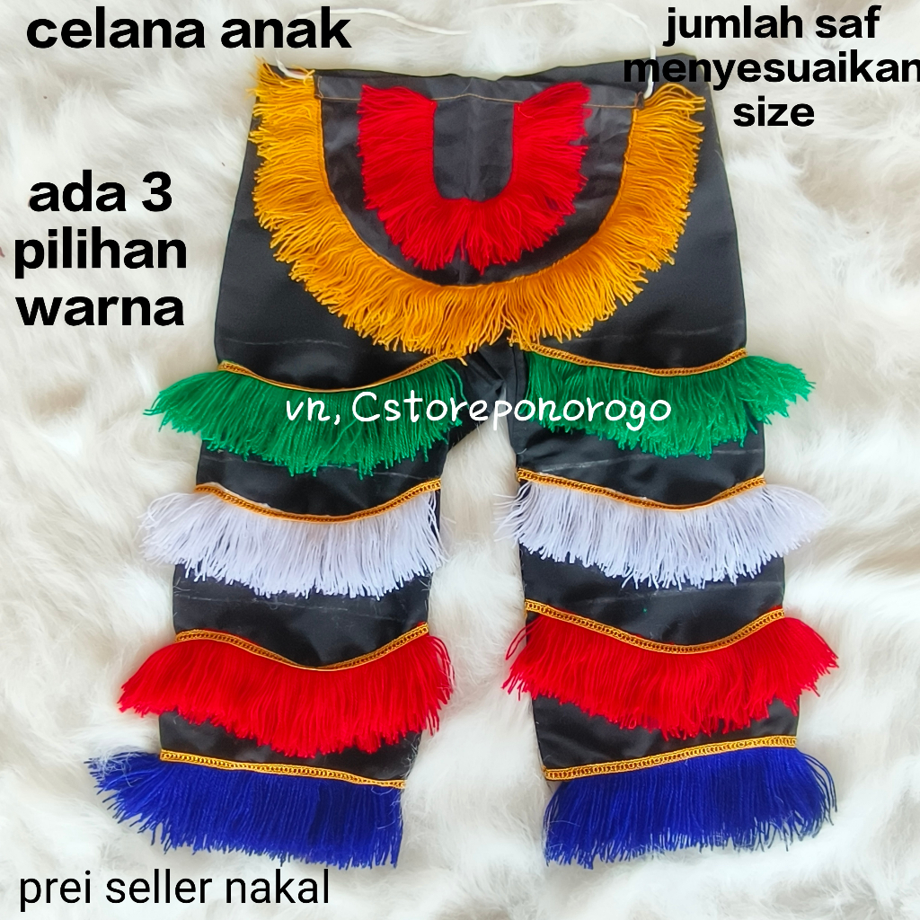 CELANA BARONG ANAK HINGGA REMEJA MURAH TAPI GAK MURAHAN / celana barong / barongan / pecut bopo / sh
