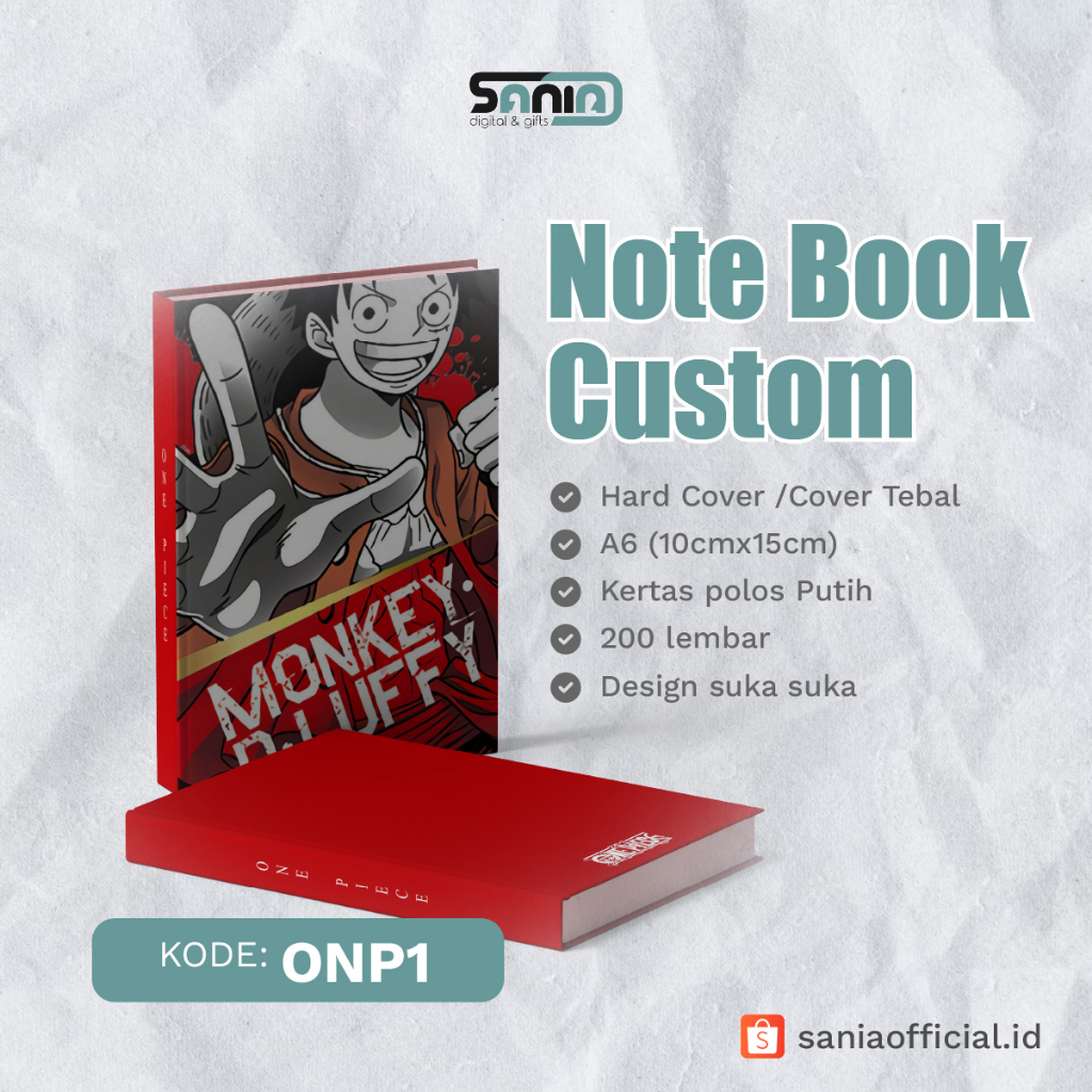 

Notebook Agenda Polos One Piece Custom