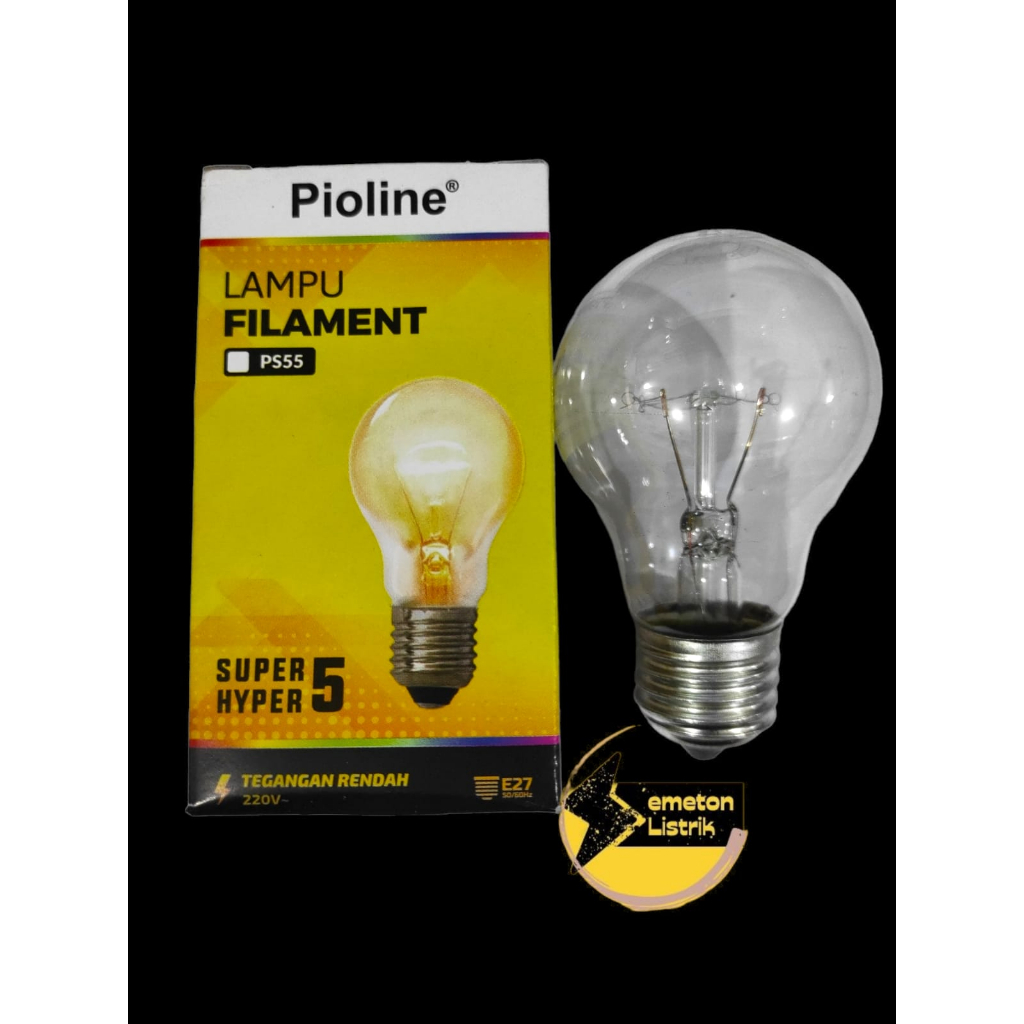 Bohlam Pijar PIOLINE 5Watt 5 Watt Lampu Pijar PIOLINE 5W Super Hyper 5 - PS55