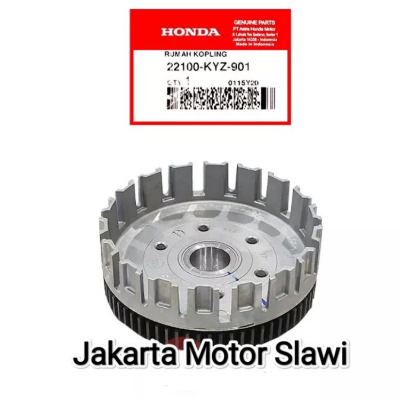 22100 KYZ 901 outer comp clutch rumah kopling mangkok ganda supra x 125 helm in ori ahm