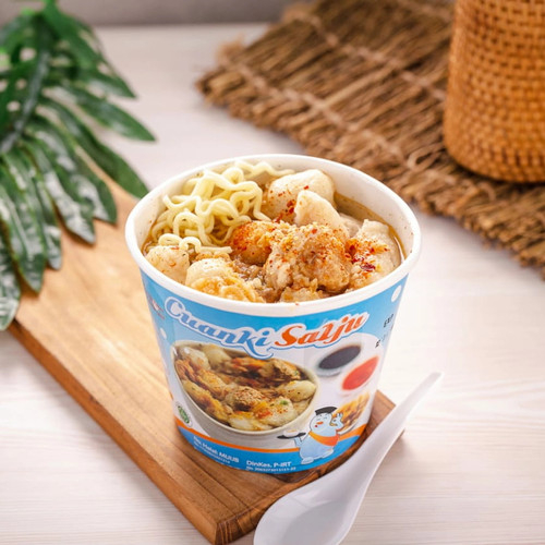 

Cuanki Salju Instant Baso Batagor & Mie HALAL MUI