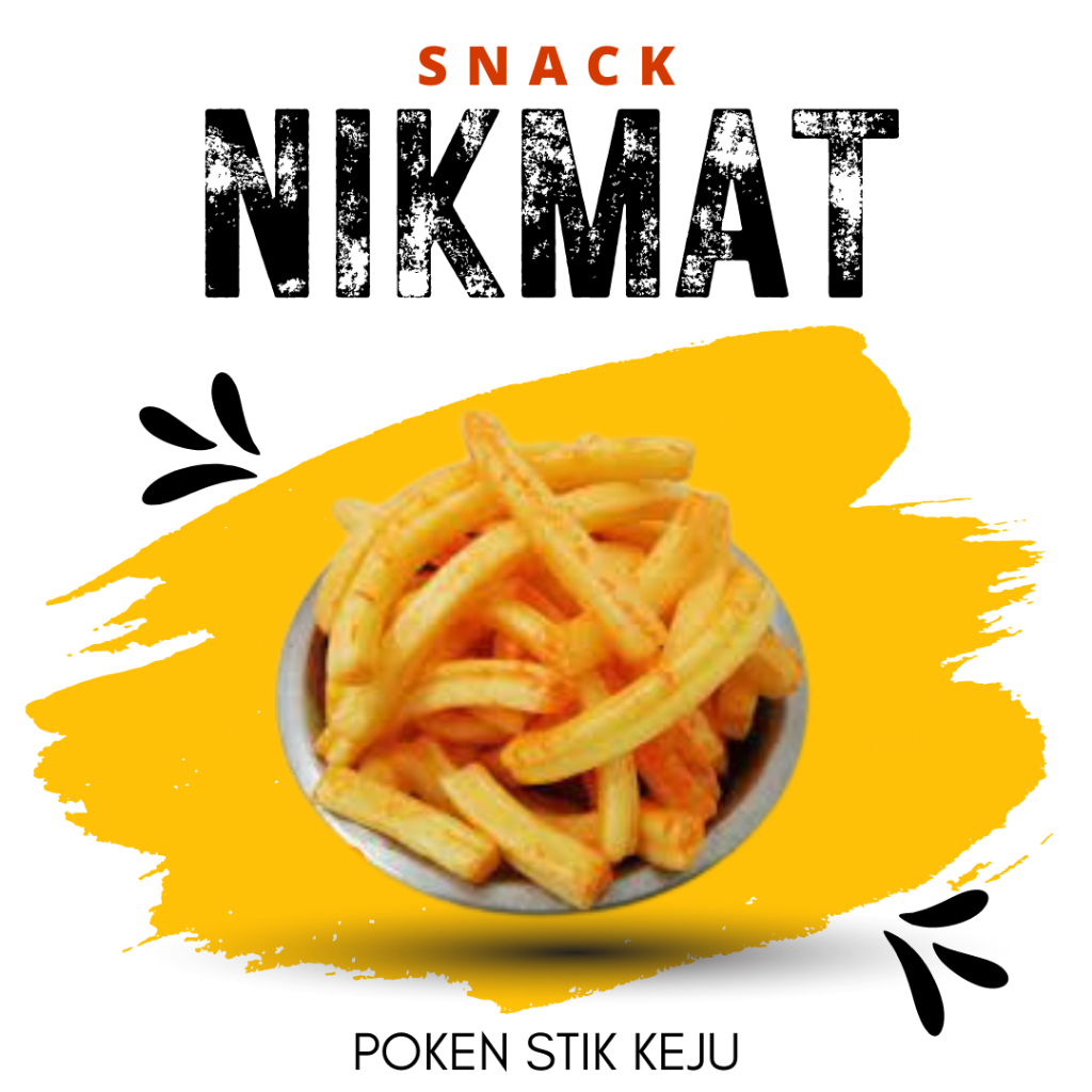 

[SNACK NIKMAT] Poken Stik Keju / Stik Keju / Snack Cemilan Makanan Ringan / Camilan Gurih Asin