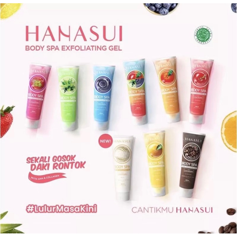 Hanasui body spa perontok daki