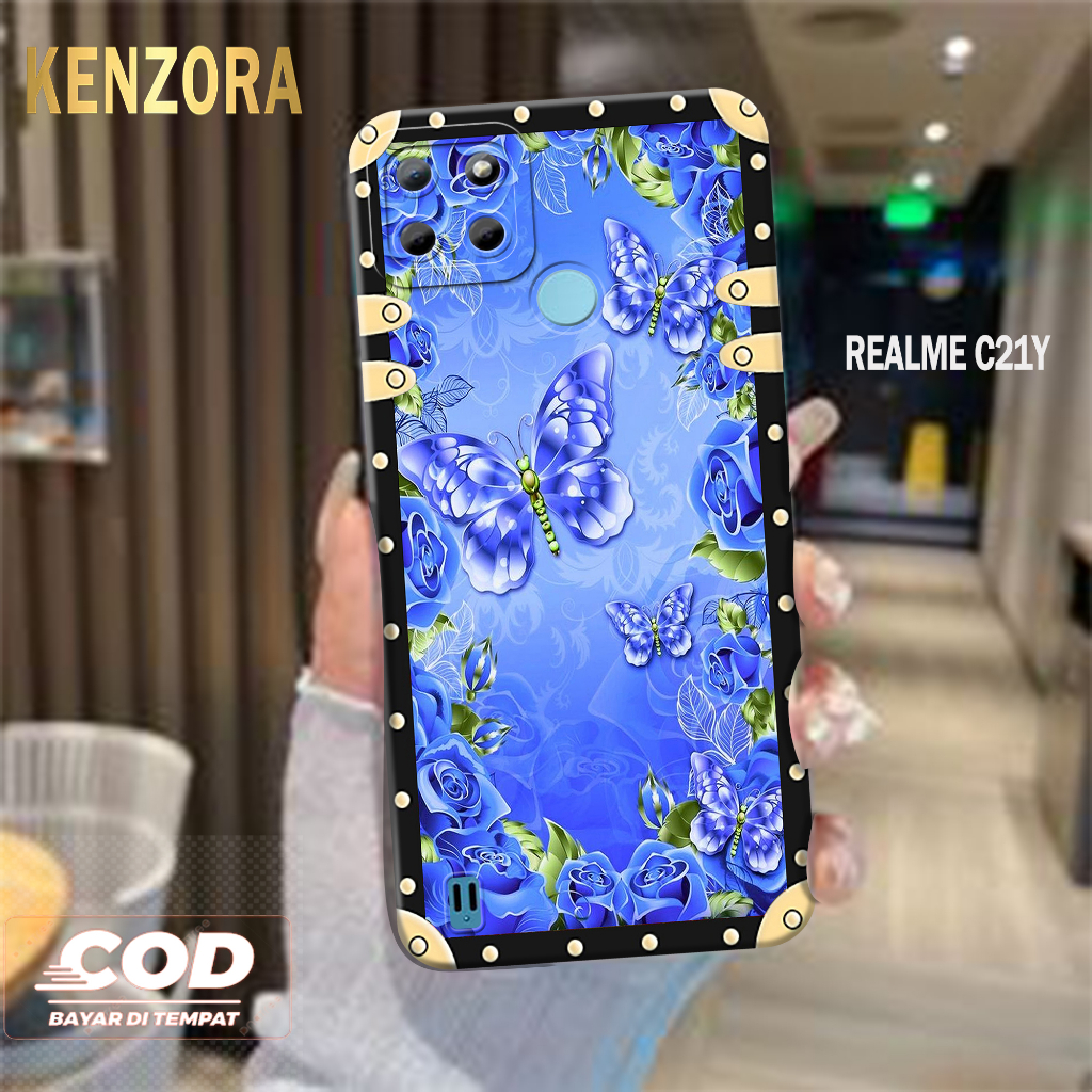 Case REALME C21Y Fashion Case Kenzora Case Kartun Cute Hardcase Softcase Kesing REALME C21Y Cover Si