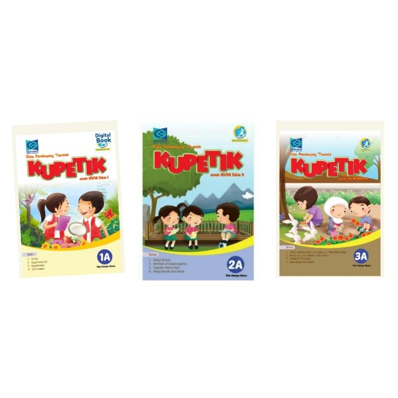 

PAKET BUKU KUPETIK 1A 2A 3A
