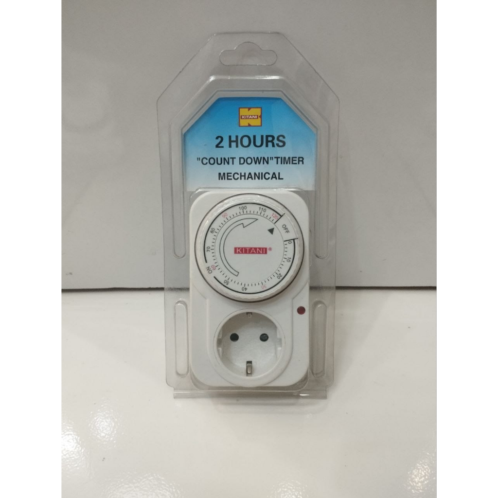 Timer Manual Analog Kitani 2 Jam / 120 Menit SNI