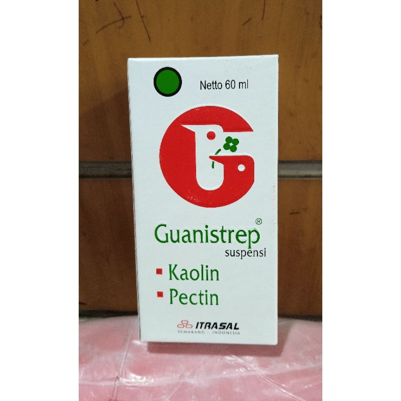 Guanistrep Sirup 60ml/Sirup Untuk Diare;