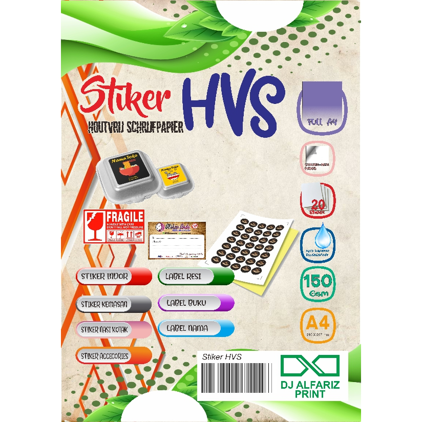 stiker hvs