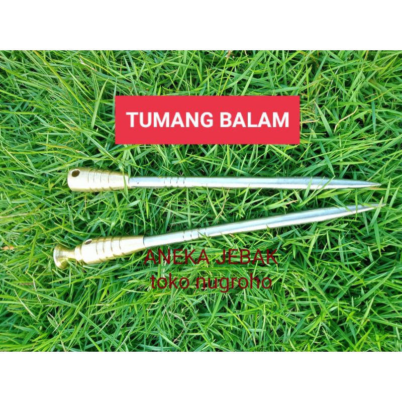 Tumang Tekukur / Tumang Balam Sepasang / 2 Tiang