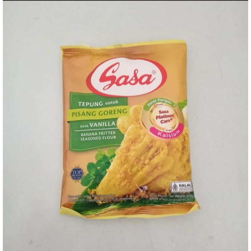 

Sasa Tepung Pisang Goreng 210gr Vanilla