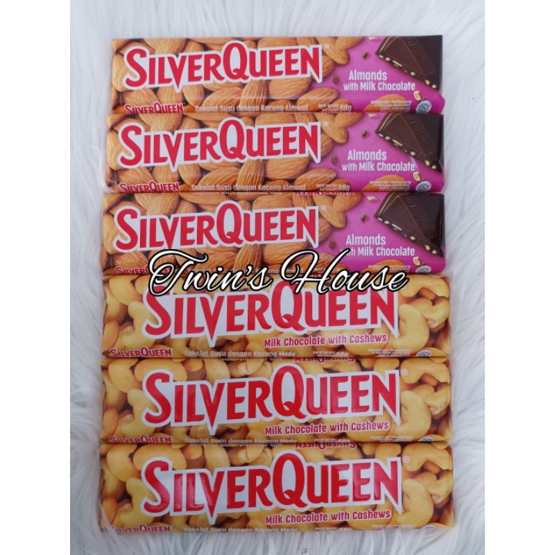 

silverqueen 55gr / cokelat silverqueen