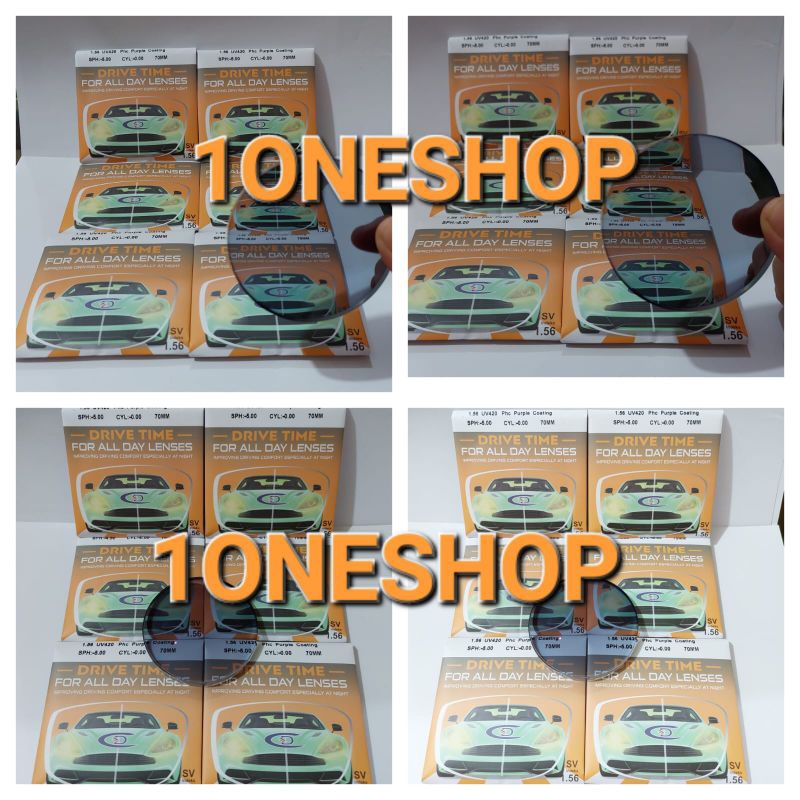 Lensa Kacamata SV ONE DRIVE TIME BLUERAY+PHOTOCROMIC by DOMAS