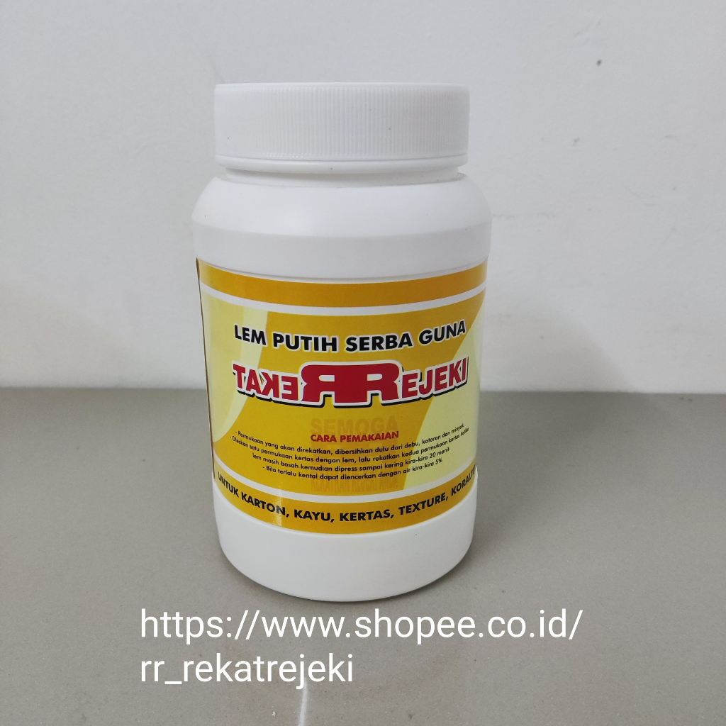 

Lem Putih PVAc - Label Kuning Ekonomis