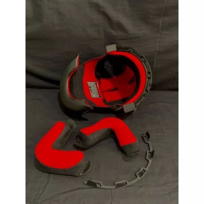 BUSA HELM KYT K2VISION FULL SET ORIGINAL PRODUK