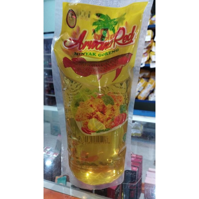 

Minyak goreng arwana red 1 Liter