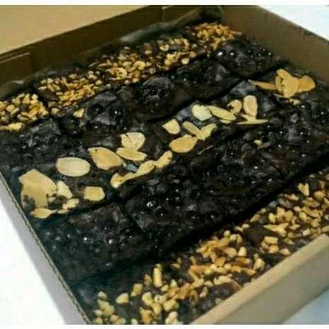 

Brownies sekat/ shiny fudgy